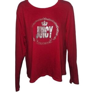 Juicy By Juicy Couture Logo Long Sleeve Top